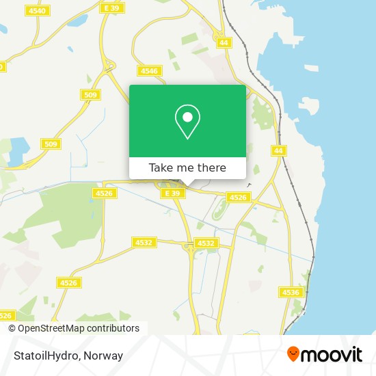 StatoilHydro map