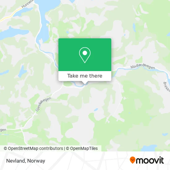 Nevland map