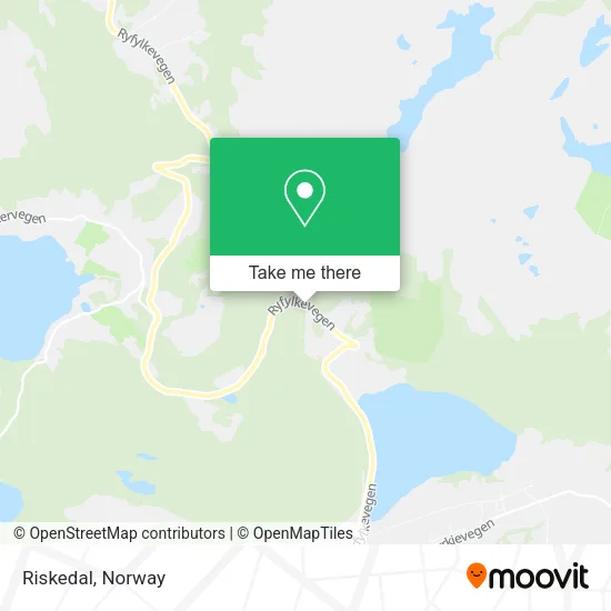 Riskedal map