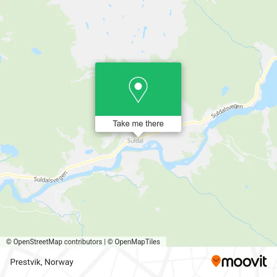 Prestvik map