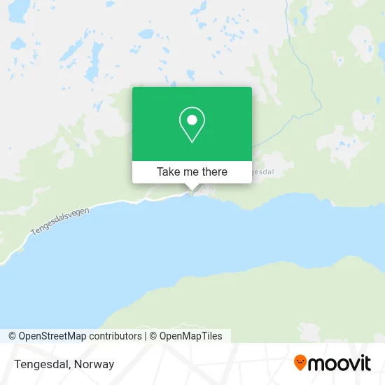 Tengesdal map