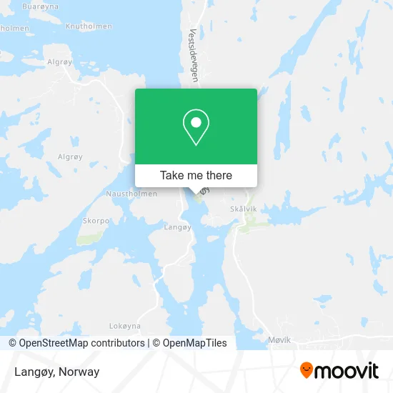 Langøy map