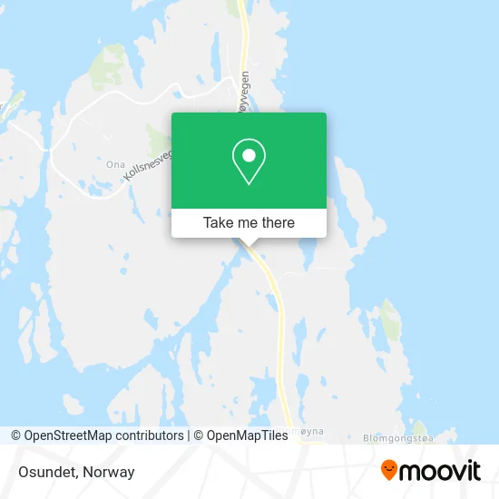 Osundet map