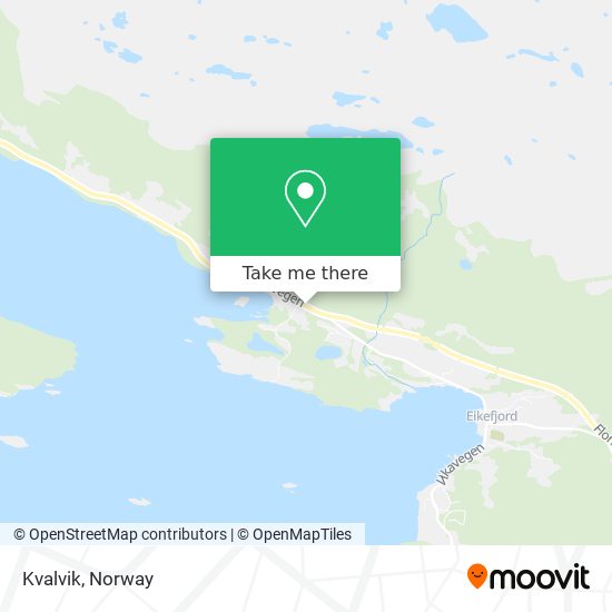 Kvalvik map