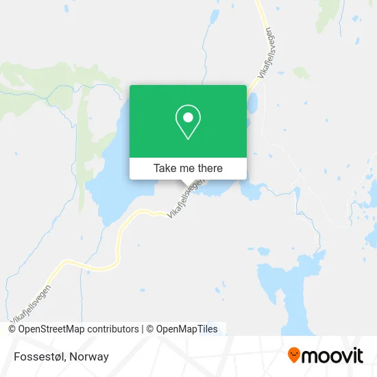 Fossestøl map