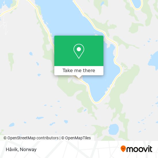 Håvik map