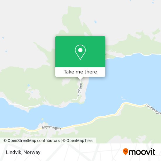 Lindvik map