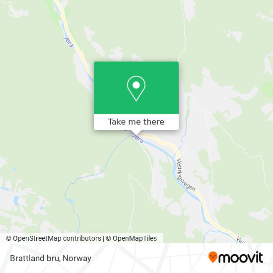 Brattland bru map