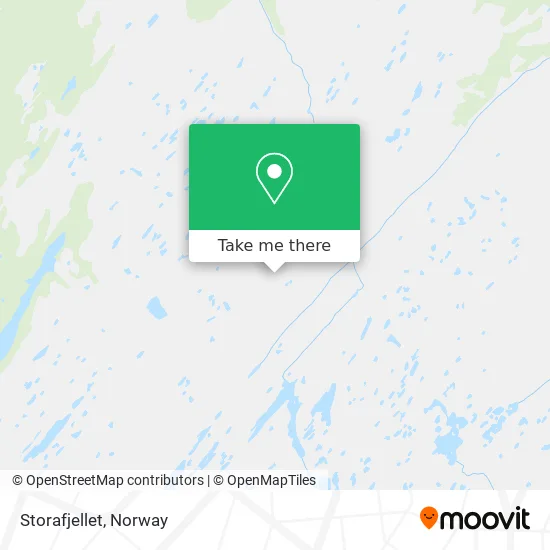 Storafjellet map