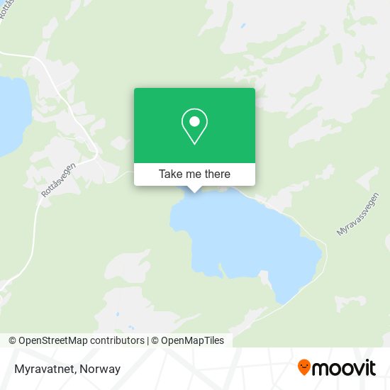 Myravatnet map