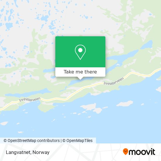 Langvatnet map