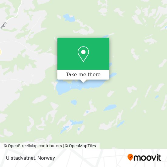 Ulstadvatnet map