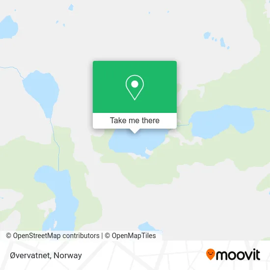 Øvervatnet map