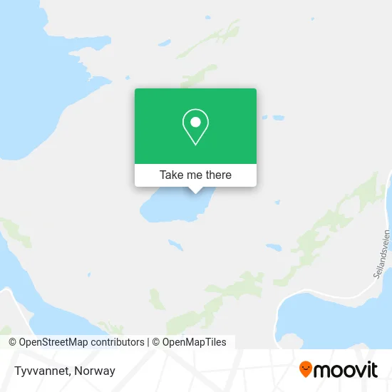 Tyvvannet map
