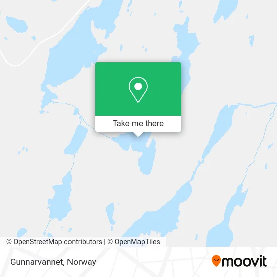 Gunnarvannet map