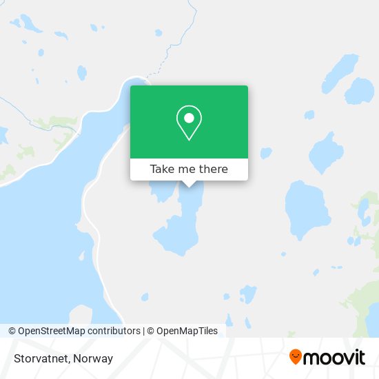 Storvatnet map