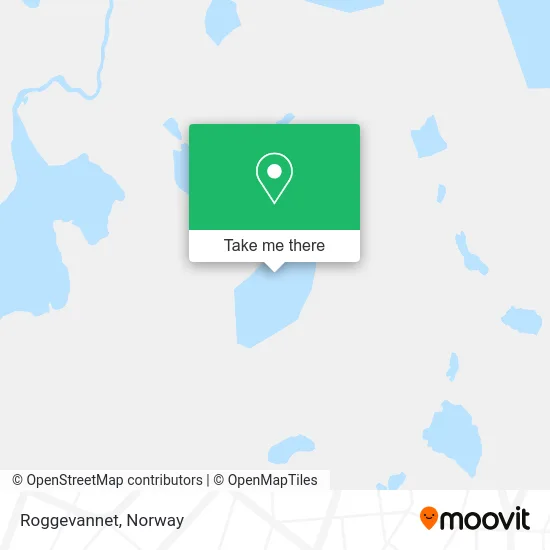 Roggevannet map