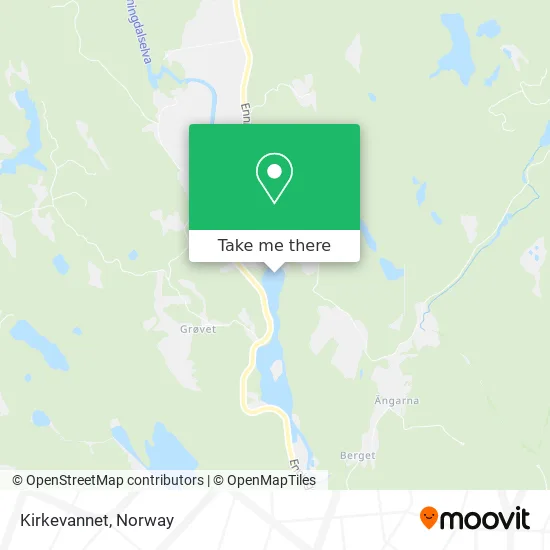 Kirkevannet map