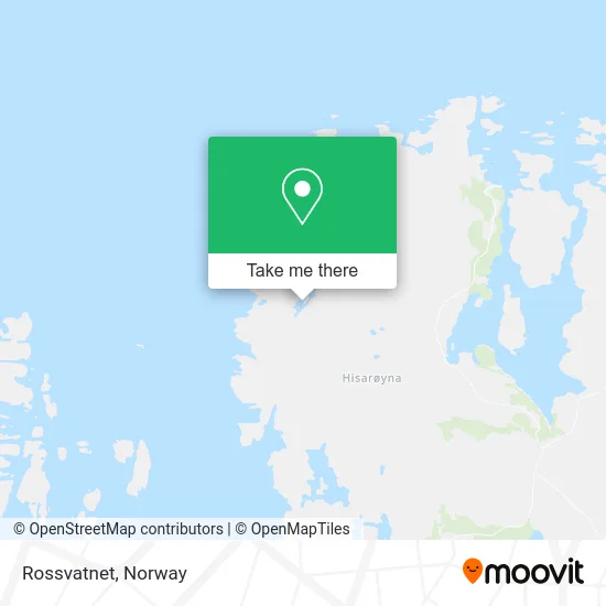 Rossvatnet map