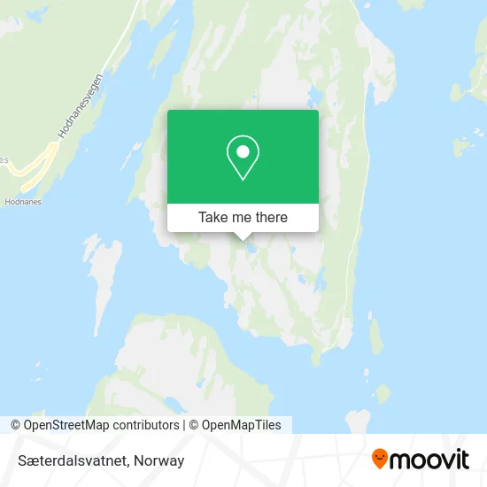 Sæterdalsvatnet map