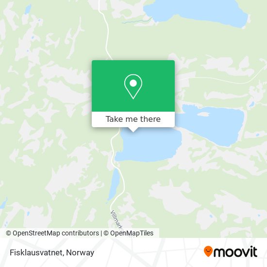 Fisklausvatnet map