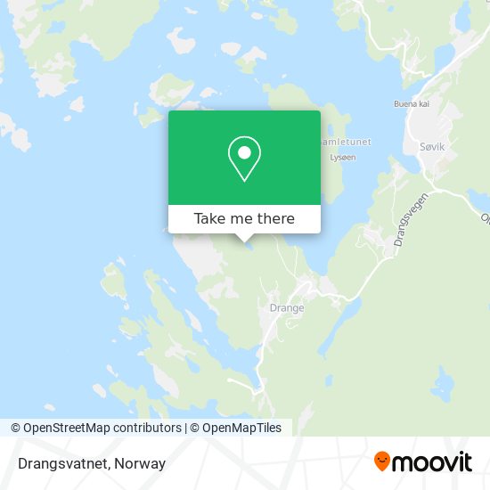 Drangsvatnet map