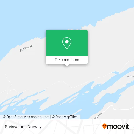 Steinvatnet map