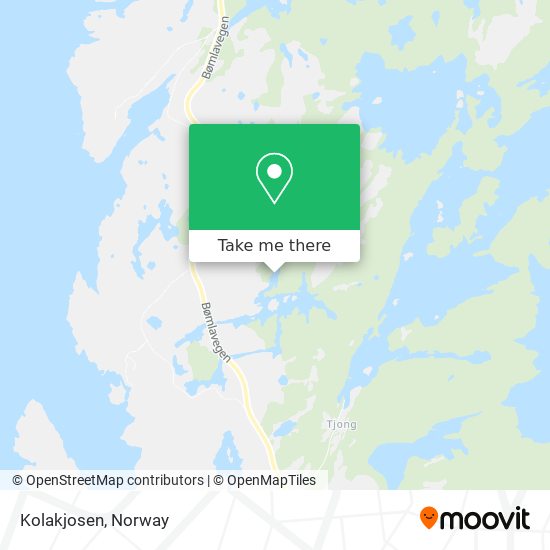 Kolakjosen map