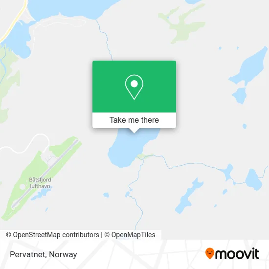 Pervatnet map