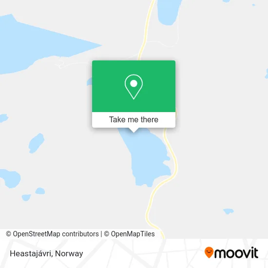 Heastajávri map