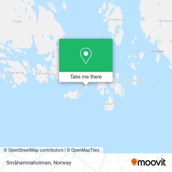 Småhamnaholmen map