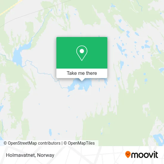 Holmavatnet map