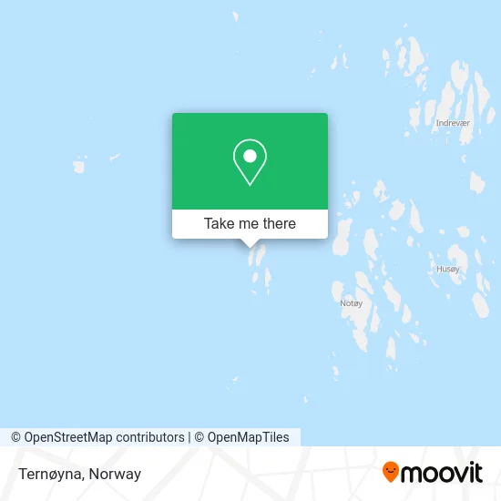 Ternøyna map