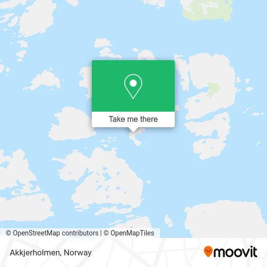 Akkjerholmen map