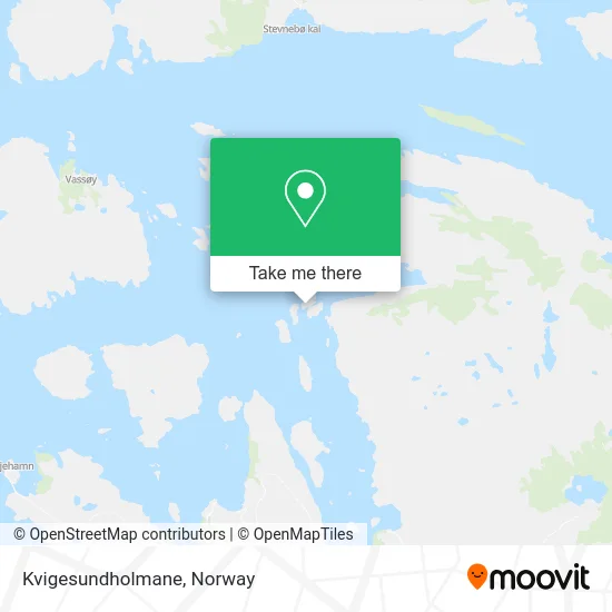 Kvigesundholmane map