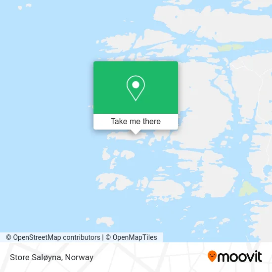 Store Saløyna map