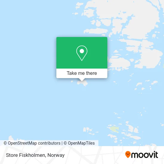 Store Fiskholmen map