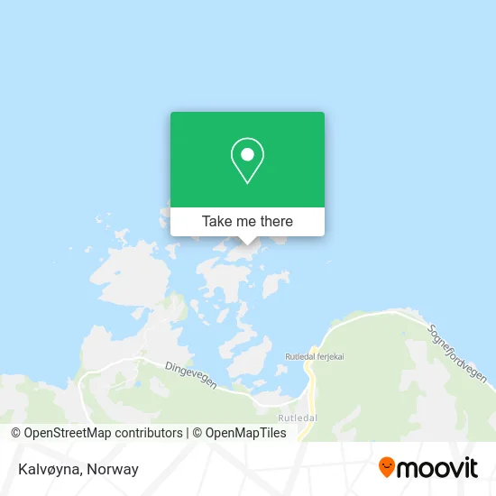 Kalvøyna map