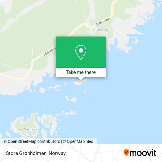 Store Grønholmen map