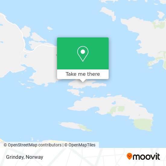 Grindøy map