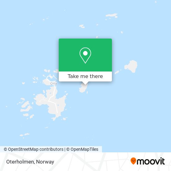 Oterholmen map