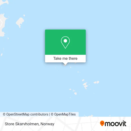 Store Skarvholmen map