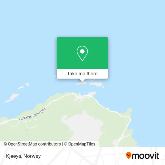 Kjeøya map