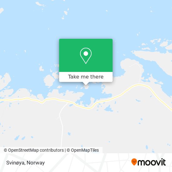 Svinøya map