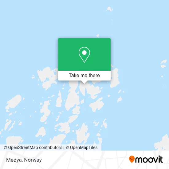 Meøya map