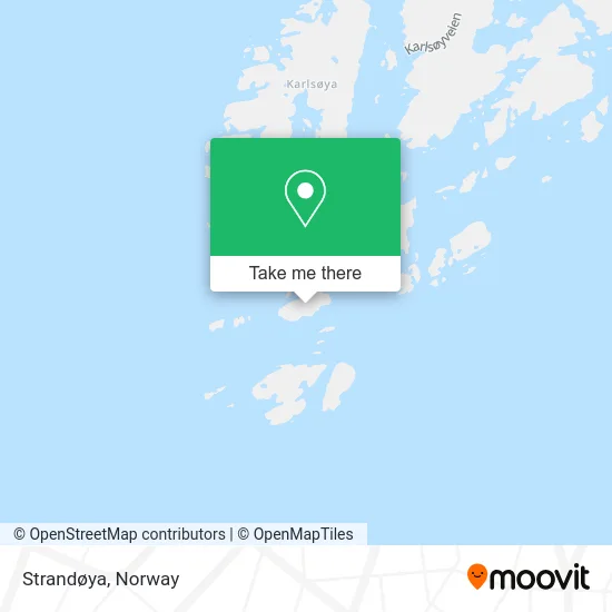 Strandøya map