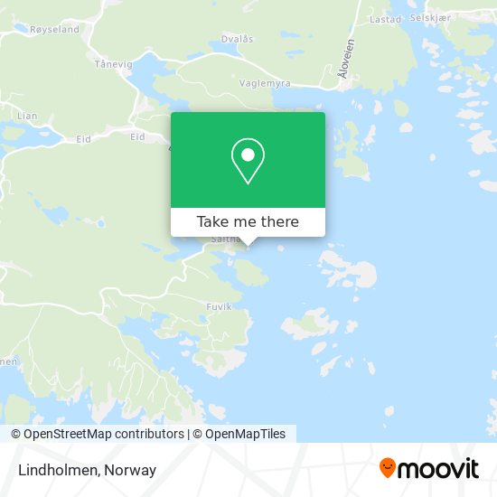 Lindholmen map