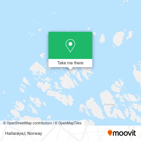 Hallarøya,l map