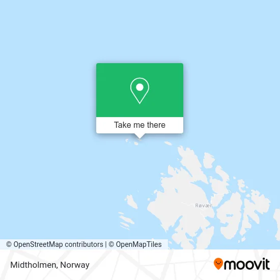 Midtholmen map