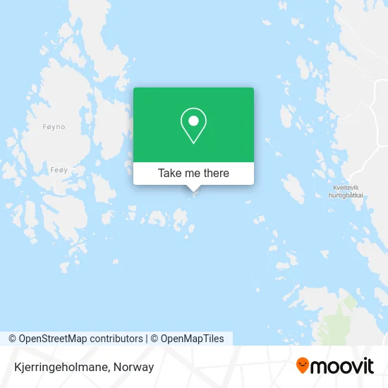 Kjerringeholmane map